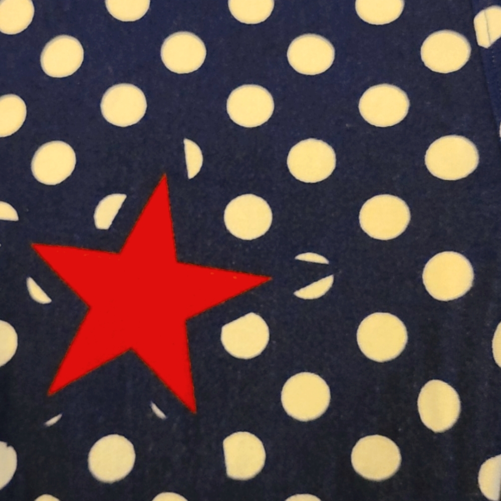 Polkadot and stars